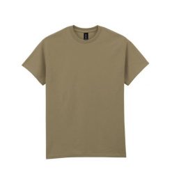 Ultra Bawełniana Koszulka Unisex Dla Dorosłych. Zielone bluzki damskie GILDAN, m, bez wzorów, z bawełny, sportowe, bez kołnierzyka, bez ramiączek. Za 46.99 zł.