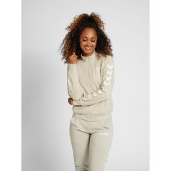 Damska bluza dresowa Hummel hmlLegacy Poly. Białe bluzy damskie Hummel, xs, bez wzorów, z dresówki, sportowe, bez ramiączek, bez kaptura. Za 217.50 zł.