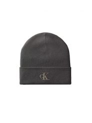 Calvin Klein Czapka Kobiety szary, ONE SIZE. Szare czapki damskie Calvin Klein, bez wzorów, z wiskozy, eleganckie. Za 129.95 zł.