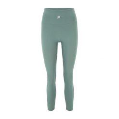 Legginsy damskie FILA Raga High Waist 7/8. Zielone legginsy damskie Fila, xs, bez wzorów, z elastanu, z podwyższonym stanem, długie. Za 129.99 zł.