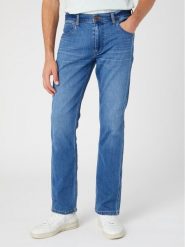Wrangler Jeansy Greensboro 803 W15Q74Z59 112330716 Niebieski Regular Fit. Niebieskie jeansy męskie Wrangler, z bawełny. Za 339.99 zł.