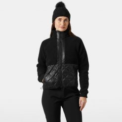 Płaszcz damski Helly Hansen Bliss Hybrid. Czarne płaszcze damskie Helly Hansen, na jesień, s, bez wzorów, z elastanu, klasyczne, bez kołnierzyka, bez kaptura. Za 639.00 zł.