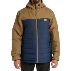 Kurtka turystyczna męska Billabong Surf Check pikowana. Niebieskie kurtki męskie Billabong, m, bez wzorów, sportowe, bez kaptura. W wyprzedaży za 193.00 zł.