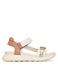 Hispanitas Sandały CHV264679 C002 Beżowy. Brązowe sandały damskie Hispanitas, bez wzorów, ze skóry, bez obcasa, na płaskiej podeszwie, bez zapięcia. Za 609.99 zł.