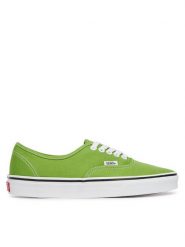 Vans Tenisówki Authentic VN000D7YFPB1 Zielony. Zielone trampki i tenisówki damskie Vans, bez wzorów, z materiału, bez zapięcia. Za 319.99 zł.