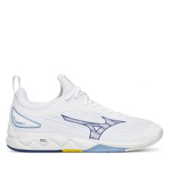 Buty halowe Mizuno. Zielone buty sportowe męskie Mizuno, bez wzorów, bez zapięcia, mizuno wave. Za 379.99 zł.