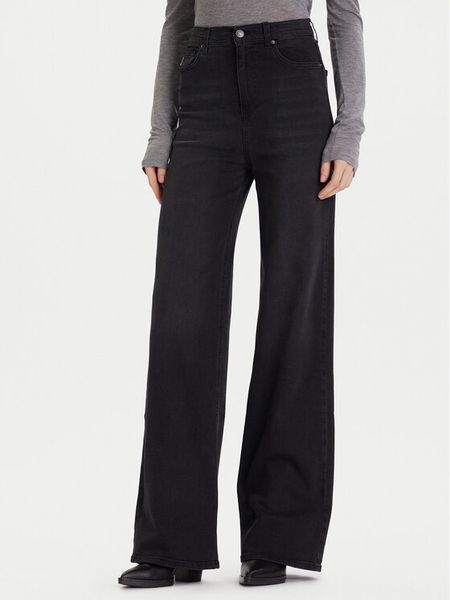 ViCOLO Jeansy DF5089 Szary Wide Leg. Szare jeansy damskie ViCOLO, bez wzorów, z bawełny. Za 409.99 zł.