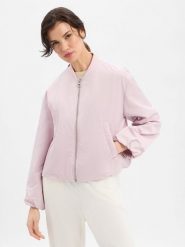Marc O'Polo Bluza Kobiety Sztuczne włókno różowy, 40. Czerwone bluzy damskie Marc O'Polo, bez wzorów, prążkowane, sportowe, bez ramiączek, bez kaptura. Za 649.95 zł.