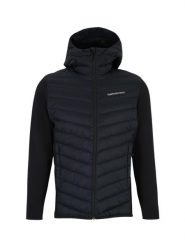 Kurtka Peak Performance męska Frost Down Hybrid Hood czarny 24/25. Czarne kurtki męskie Peak Performance, m, bez wzorów, z dzianiny, bez kaptura. Za 1,109.00 zł.
