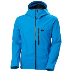 Kurtka narciarska Helly Hansen Swift 3L. Niebieskie kurtki sportowe męskie Helly Hansen, l, bez wzorów, z elastanu, bez kaptura, narciarskie. Za 1,607.00 zł.
