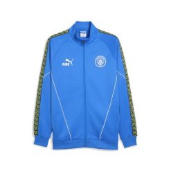Męska kurtka Manchester City KING Anthem PUMA. Niebieskie kurtki męskie Puma, m, bez wzorów, z materiału, klasyczne, bez kaptura. Za 279.00 zł.