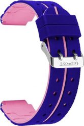Quartz Pasek do Smartwatch Giewont GW510 Silikonowy RÓŻOWY GWP510-1. Czerwone zegarki smartwatch Quartz, bez wzorów. Za 16.89 zł.