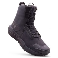 Buty trekkingowe męskie UNDER ARMOUR Valsetz. Czarne buty sportowe męskie Under Armour, bez zapięcia. Za 513.99 zł.