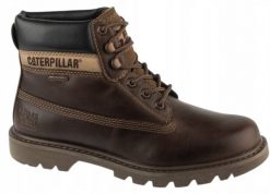 Buty trekkingowe męskie Caterpillar Colorado 2.0 Tractor WP Brązowe 46 (P726857). Brązowe trekkingi męskie CATERPILLAR, bez zapięcia. Za 533.84 zł.
