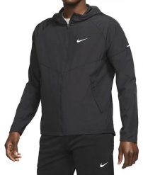 Męskie kurtka M NK RPL MILER JKT. Czarne kurtki męskie Nike, m, bez wzorów, z materiału, bez kaptura. Za 264.35 zł.