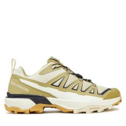 Trekkingi Salomon. Brązowe trekkingi męskie Salomon, bez zapięcia. Za 439.99 zł.