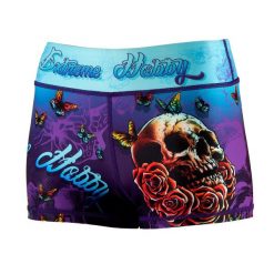 Spdenki sportowe damskie do jogi fitnessu EXTREME HOBBY SKULL 2. Niebieskie obuwie sportowe damskie EXTREME HOBBY, bez wzorów, z dzianiny, bez zapięcia, do biegania. Za 159.00 zł.