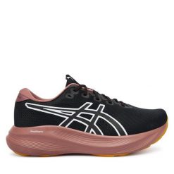 Buty do biegania Asics. Niebieskie obuwie sportowe damskie Asics, bez wzorów, bez zapięcia, do biegania. Za 719.99 zł.