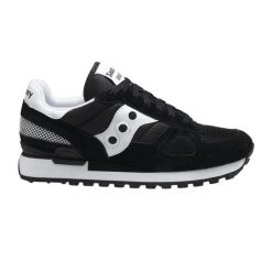 Trenerzy Saucony shadow original. Czarne buty sportowe męskie Saucony, bez wzorów, bez zapięcia. W wyprzedaży za 473.15 zł.