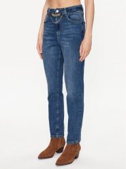 Liu Jo Jeansy UF3019 D4391 Granatowy Straight Fit. Niebieskie jeansy damskie Liu Jo, bez wzorów, z jeansu. Za 1,039.00 zł.