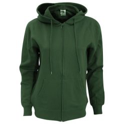 Damska Gładka Sportowa Bluza Z Kapturem Zamek. Zielone bluzy damskie SG, xl, bez wzorów, sportowe, bez ramiączek, z kapturem. Za 131.99 zł.