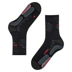 Skarpetki Falke RU Truemotion. Czarne skarpety męskie Falke, bez wzorów. Za 177.00 zł.