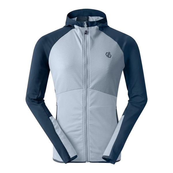Damska kurtka z kapturem Dare 2B Evolving Core. Niebieskie kurtki sportowe damskie Dare 2B, l, bez wzorów, z materiału, bez ramiączek, z kapturem, trekkingowe. Za 227.50 zł.