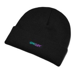 Oakley Czapka B1B Gradient Patch Fos900707-02E. Czarne czapki męskie Oakley, na zimę, bez wzorów. Za 69.99 zł.