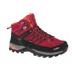 Buty trekkingowe damskie CMP Rigel Mid Wmn WP. Czarne obuwie trekkingowe damskie CMP, z materiału, bez zapięcia. Za 349.99 zł.