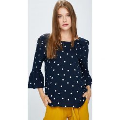 Vila - Bluzka. Czerwone bluzki damskie Vila, bez wzorów, z tkaniny, casualowe, bez kołnierzyka, bez ramiączek. W wyprzedaży za 69.90 zł.