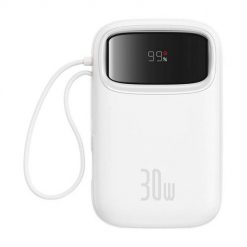 Powerbank Baseus QPow 2 10000mAh 30W (biały). Białe powerbanki Baseus. Za 149.00 zł.