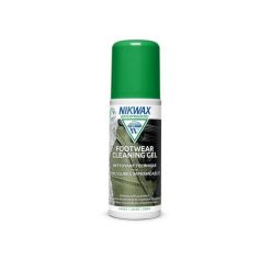 Środek czyszczący do wodoodpornego obuwia Nikwax Footwear Cleaning Gel 125ml. Białe buty zimowe męskie Nikwax, bez wzorów, bez obcasa, bez zapięcia. Za 19.00 zł.