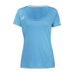 Koszulka damska Babolat Play Cap Sleeve Top. Niebieskie bluzki damskie BABOLAT, m, bez wzorów, sportowe, bez kołnierzyka, bez ramiączek. Za 109.99 zł.