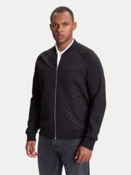 KARL LAGERFELD Bluza 705023 553902 Czarny Regular Fit. Czarne bluzy męskie KARL LAGERFELD, l, bez wzorów, z syntetyku, bez ramiączek, bez kaptura. Za 1,049.00 zł.
