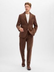 Finshley & Harding Garnitur Mężczyźni Modern Fit Sztruks brązowy, 56. Brązowe garnitury męskie Finshley & Harding, m, bez wzorów, ze sztruksu, biznesowe. Za 1,199.95 zł.
