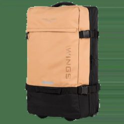 WINGS Walizka Duża M/L miękka 26" STORK Cappuccino. Brązowe walizki męskie Wings, bez wzorów, z materiału, duże. Za 279.90 zł.