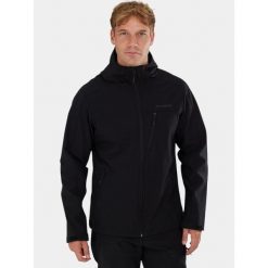 Kurtka Softshell Męska Fundango Fairbanks. Czarne kurtki męskie FUNDANGO, m, bez wzorów, z materiału, bez kaptura, trekkingowe. Za 279.90 zł.