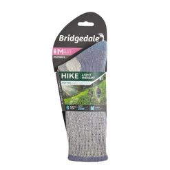 Skarpety do turystyki damskie Bridgedale HIKE LW COOL COM LD. Niebieskie skarpetki damskie Bridgedale, bez wzorów, z bawełny. Za 96.99 zł.