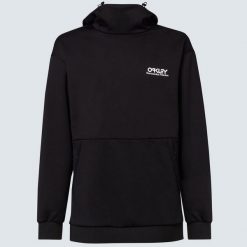 Oakley Bluza Park Rc Softshell Foa403420-02E. Czarne bluzy męskie Oakley, m, bez wzorów, z softshellu, bez ramiączek, bez kaptura. Za 459.99 zł.