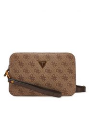 Guess Saszetka PMMILO P5245 Brązowy. Brązowe saszetki i nerki męskie Guess, z aplikacjami, ze skóry. Za 219.99 zł.