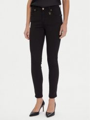 Gaudi Jeansy 521BD25001 Czarny Slim Fit. Czarne jeansy damskie Gaudi, bez wzorów, z bawełny. Za 419.99 zł.