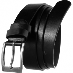 Pasek czarny unisex Cavaldi BOM-P2-130 BLACK. Czarne paski męskie 4U Cavaldi, ze skóry ekologicznej. Za 14.99 zł.