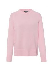 Franco Callegari Sweter z dzianiny merino Kobiety drobna dzianina różowy, S. Czerwone swetry nierozpinane damskie Franco Callegari, s, bez wzorów, z dzianiny, bez kołnierzyka, bez ramiączek. Za 299.95 zł.