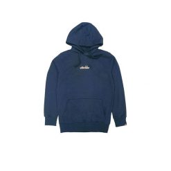Bluza męska Ellese Pershuta Oh Hoody. Niebieskie bluzy męskie Ellesse, l, bez wzorów, casualowe, bez ramiączek, bez kaptura. Za 189.99 zł.