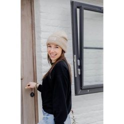 Czapka dla konia Kentucky Rubber Logo. Brązowe czapki męskie KENTUCKY HORSEWEAR, na zimę, bez wzorów. Za 230.50 zł.