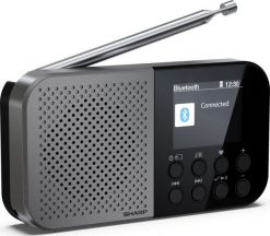 Sharp DR-P520 DAB+/BT/USB C/integrated Battery radio black. Czarne radia Sharp. Za 277.83 zł.