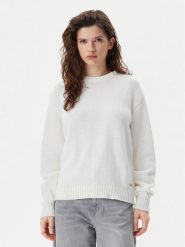 Napapijri Sweter D-Sambre W NP0A4IFK2061 Écru Regular Fit. Swetry nierozpinane damskie Napapijri, xs, bez wzorów, z bawełny, bez kołnierzyka, bez ramiączek. Za 369.99 zł.