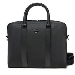 Torba na laptopa BOSS. Czarne torby na laptopa damskie Boss, bez wzorów. Za 1,019.00 zł.