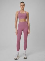 4F Legginsy treningowe bezszwowe damskie - czerwone M/L. Czerwone legginsy damskie 4F, bez wzorów, z dzianiny. Za 119.99 zł.