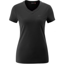 T-shirt damski Maier Sports Trudy. Białe t-shirty damskie Maier Sports, bez wzorów, eleganckie, bez kołnierzyka, bez ramiączek. Za 235.00 zł.